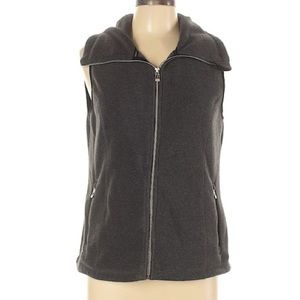 Calvin Klein performance cowl neck fleece vest